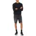 Amazon Essentials Men's Long-Sleeve French Terry Crewneck Sweatshirt - X-Large, Black - Buy Online on GoSupps.com