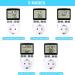 Buy XPSirny 230V Digital Temperature Controller with LCD Screen & Timer | Ideal for Greenhouse Aquarium & Seed Germination - Buy Online on GoSupps.com