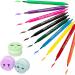 Edible Markers | 10 Colors Double Head Food Markers - Double Head Available Edible Markers for Cookie Decorating Baking Decorating - Buy Online on GoSupps.com