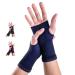 Abyon wristlass bandage compressive wrist bandages 2 pieces for links and right -handed arthritis tendonitis sprain sprain sports protection for men L blue