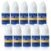 Nail Glue Super Strong Nail Glue for Acrylic Nails Professional Nail Tip Glue for Press On Nails Long Lasting Acrylic Nail Glue For Nail Tips Broken Nails Bond Fake Nails Nail Glue Gel 0.1OZ 10 Bottle 10Bottle