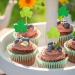6 PCS St Patrick's Day Cupcake Toppers Glitter Clover Cupcake Picks St Patrick's Day Party Cake Decoration - Buy Online on GoSupps.com