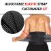 Luwint Lower Back Brace Support - Breathable Lumbar Waist Belt for Men & Women | Adjustable Straps for Back Pain Relief & Postnatal Recovery | International Shipping Available - Buy Online on GoSupps.com