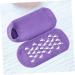 FRCOLOR 1 Pair of Spa Socks for Women Silicone Gel Moisturising Socks Socks Shoes Moisturising Women's Socks Moisturising Short Socks Foot Cotton Socks Purple - Buy Online on GoSupps.com