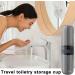 Transparent Toothbrush Holder Travel Case - Dustproof & Leak-Proof Organizer for Hygiene | Black Toothbrush Storage Solution - Buy Online on GoSupps.com