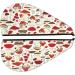 Buy Cartoon Mushrooms Microfiber Hair Towel - Super Absorbent Coral Velvet Wrap for Women | Quick Dry for Long Curly & Thick Hair - Buy Online on GoSupps.com