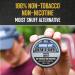 BaccOff Original Mint Rough Cut Tobacco-Free Snuff Alternative (5 Cans) - 1.1oz (Pack of 5) - Buy Online on GoSupps.com