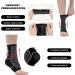 Shop Acwoo Neuropathy Socks - 2 Pairs Compression Ankle Bandage for Men & Women | Plantar Fasciitis Support for Sports & Fitness - Buy Online on GoSupps.com