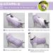 Ouuonno XXL Purple Striped Recovery Suits for Dogs & Cats | Surgical Anti-Lick Vest for Abdominal Wounds & Skin Conditions - Buy Online on GoSupps.com