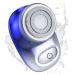 Asheyya Mini Electric Shaver Portable Mini Razor for Men IPX7 Waterproof Cordless Rechargeable Rotary Shavers for Travel Office Business Trip