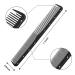6-Piece Carbon Fiber Salon Hairdressing Comb Set - Heat Resistant Barber Comb for Professional Styling - Black - Buy Online on GoSupps.com