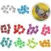 FRCOLOR 400 pcs Birds Pigeons Accessory Marker and Mixed Leash Leg Finch Thigh Ctr Bands- 1.1x0.8cm x4pcs Colorfulx4pcs - Buy Online on GoSupps.com
