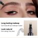 Microblading Eyebrow Pen | 2 in 1 Magic 4-Tip Eyebrow Pencil 3D Waterproof and Sweat-proof Eyebrow Pencil Contouring Pen Long-Lasting Eyebrow Pencil - Buy Online on GoSupps.com