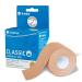 K-Active Tape Classic |Kinesiotapes super skin -friendly |Waterproof |Kinesiology tape for sports & therapy extra long stop | 5cmx5m beige K-Sand