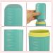 VOCOSTE Lightweight Travel Toothbrush Case - Plastic Holder for Business & Travel Green - Compact Size 2.36"x1.57"x7.87 - Buy Online on GoSupps.com