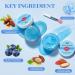 ANAI RUI Lip Therapy Set - Moisturizing Lip Scrub & Sleeping Mask for Soft Lips | Best Gift for Dry & Chapped Lips | Blueberry Flavor - Buy Online on GoSupps.com