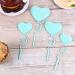 Gadpiparty 24pcs Cake Picks Heart Shaped Valentines Day Heart Toothpicks Birthday Bridal Shower Cake Decors Heart Decor Heart Cupcake Toppers Love Heart Wedding Cake Stick Heart-shaped Green - Buy Online on GoSupps.com