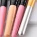 Practical Fan Makeup Brush Collection For Women Girls Blending Synthetic Bristles Eyeshadow Brush Face Cosmetic Brown and Black Hair - Buy Online on GoSupps.com