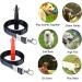 Fannas Dog Whistle - 2 Pack Adjustable High Frequency Dog Training Whistles with Free Pipe Band - Loud & Effective Recall Trainer - Black/Red - Buy Online on GoSupps.com
