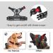 Phoepet Reflective Adjustable Dog Harness - Anti-Educational Training Handle ID Card 2 Metal Hooks Easy Fit - Small Gray Black - Buy Online on GoSupps.com