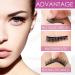 Reusable Self-adhesive Waterproof False Eyelashes - Natural & Easy to Wear (2 Pairs) - Buy Online on GoSupps.com