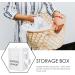 Healvian Washing Storage Bucket Laundry Holder Bin with Scoop Snack Wrought Iron - Buy Online on GoSupps.com