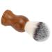 Professional Broken Hair Shaving Brush Soft Foam Distribution for Men Wooden Handle
