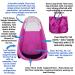 MaxiMist Lite Plus HVLP Sunless Spray Tanning Kit with Tent - Pink - Buy Online on GoSupps.com