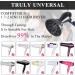 Universal Adjustable Hair Dryer Diffuser Attachment for Curly Hair | Fits Blow Dryer 4.3-6.5CM | Professional Salon Tool in Black - Buy Online on GoSupps.com