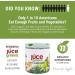Terra Kai Organics JUCE Green Superfood Powder - Organic Fruits/Veggies Supplement with 77 Superfoods, Prebiotic & Probiotic Blend - Harvest Apple Flavor - 20 Servings (230g) - Buy Online on GoSupps.com