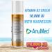 ANUMED Vitamin D3 10000 IU Cream with Magnesium, Hyaluronic Acid, Vitamin E - 3oz Non-Greasy Formula for Skin, Bones, Muscles, Joints, Heart & Immune System - 0.32oz (Pack of 1) - Buy Online on GoSupps.com
