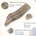 RUNATURE Blonde Highlight Grey Tape in Hair Extensions 22 Inch - 50g, 1-Tape #19AP60 - Buy Online on GoSupps.com
