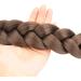Gledola Long Braided Ponytail Extension 30 Inch Pre stretched Braiding Hair Extensions DIY Braid Ponytail Synthetic Hair Piece (Dark Brown 30 inches) 30 inches Dark Brown - Buy Online on GoSupps.com