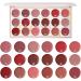 Matte red lipstick makeup lip gloss palette waterproof lipstick palette with 18 colors moisturizing lip cream palette lip gloss for beginners - Buy Online on GoSupps.com