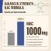 NAC Supplement N-Acetyl Cysteine | High Dose NAC 1000mg for Liver Focused | N-Acetyl-L-Cysteine with Milk Thistle & Glutathione | NAC Capsules 90-Count Vegan 90 Count (Pack of 1) - Buy Online on GoSupps.com