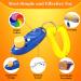 SunGrow Dog Clickers with Wrist Bands 2 Inches Colorful and Practical Set of Simple Convenient and Effective Training Tools for Puppy or Cat 7 Pack United - Buy Online on GoSupps.com