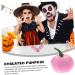 HOMSFOU 36 Pcs Artificial Pumpkin Harvest Pumpkin Centerpiece Mini Pumpkins Thanksgiving Pink Fall Decor Halloween Decoration Simulation Pumpkin Decor Foam Household Fake Pumpkin - Buy Online on GoSupps.com