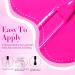 BORN PRETTY Pink Gel Nail Polish Set - 6 Neon Shades for Holiday Party | Cherry Blossom, Strawberry, Lovely Pink Colors | Gift Set for Natural Nails - Buy Online on GoSupps.com