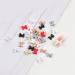 Lily Brown 100pcs Mixed Bows Nail Art Jewelry Manicure Accessories 3D Bowknot Ornaments For Phones Glasses Body Art Shoes Bows Ornaments For Christmas Tree Icy mixed color - Buy Online on GoSupps.com