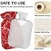 Personalized Valentine's Day Heart-Shaped Hot Water Bottle 1L | Custom Pain Relief & Warmers for Feet & Bed | Ideal for Arthritis - Buy Online on GoSupps.com
