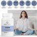 Vitasecrets Calm Stress Relief Supplement - Ashwagandha Capsules GABA Green Tea Extract and L Theanine Boosts Mood Gluten Free No Artificial Colors or Preservatives - 60 Capsules - Buy Online on GoSupps.com