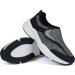 Ortho+rest Men's Diabetic Shoes for Swollen Feet | Arch Support Orthopedic Sneakers - Size 12 Black - Buy Online on GoSupps.com