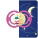 MAM Perfect Night Pacifier for 16+ Months | Prevents Tooth Misalignment | Soft Silicone | Glows in the Dark | Ideal for Sweet Dreams - Buy Online on GoSupps.com