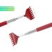 Red Stainless Steel Back Scratcher - Premium Quality for Instant Relief | Shop Internationally - Buy Online on GoSupps.com