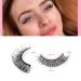 Glowing Win 3D Effect Russian Strip Lashes - 10 Pairs D Curl Cat Eye Fake Eyelashes | Reusable Wispy Short Lashes - Buy Online on GoSupps.com