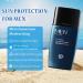 Men's Sun Cream SPF 50 PA+++ Sun Block SPF 50 Face Moisturiser Zinc Sunscreen For Men Face & Body Refreshing Sunblock Waterproof All Day Sun Cream Against UVA & UVB Travel Sun Cream For Sport - Buy Online on GoSupps.com