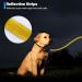 Loutep Reflecting Training Lines for Dogs - Extra Long Leash in 3m 5m 10m 15m 20m 25m 30m - Strong Nylon Rope with Padded Handle for All Sizes - 20m Yellow Reflecting Dog Leash - Buy Online on GoSupps.com