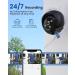 MUBVIEW 2K Security Camera Outdoor Security Cameras with 360 PZT View 2.4G WiFi Wired Home Surveillance Cameras Color Night Vision Motion Detection Siren 2 Way Talk 24/7 Works with Alexa 1 Count (Pack of 1) - Buy Online on GoSupps.com