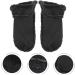 NOLITOY 2 Pairs Winter Fur Insoles for Clogs | Removable Fleece Liners for Indoor & Outdoor Slippers | Sizes 37-38 | Black - Buy Online on GoSupps.com