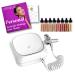 Aeroblend Airbrush Makeup Personal Starter Kit - Medium Foundation - With 8 Color Set
